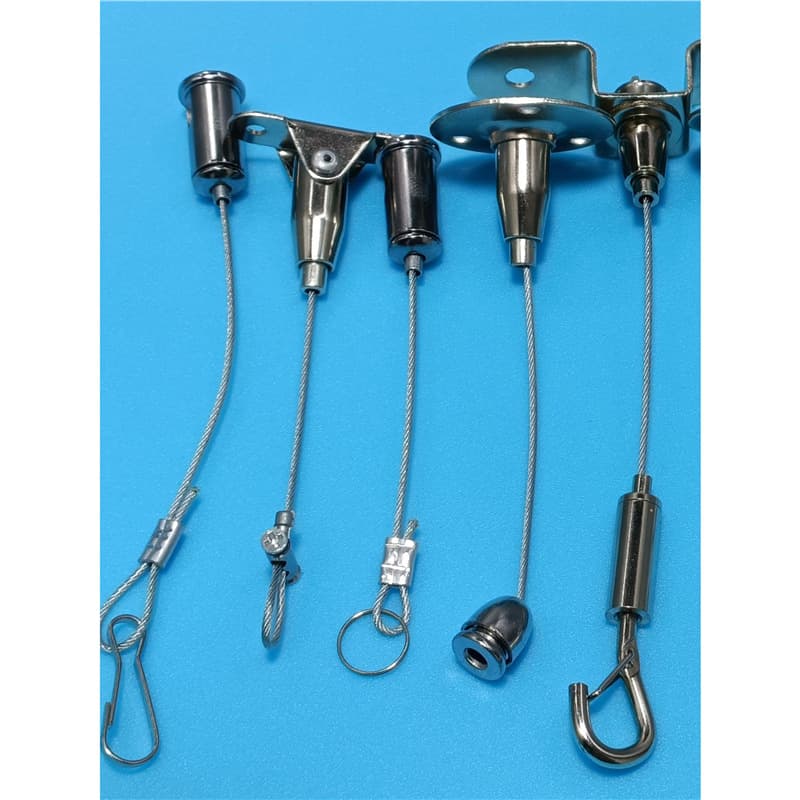 Fluorescent light fixtures, panel lights, pendant lights, emergency exit lights, picture hanging decorations, and glass wire hanging accessories.