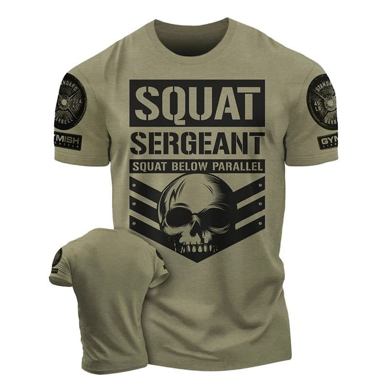 Cross-Border Fashion Men's Fitness 3D Printed Shirt Summer Short-Sleeve Gym Sports Top Street T-Shirt