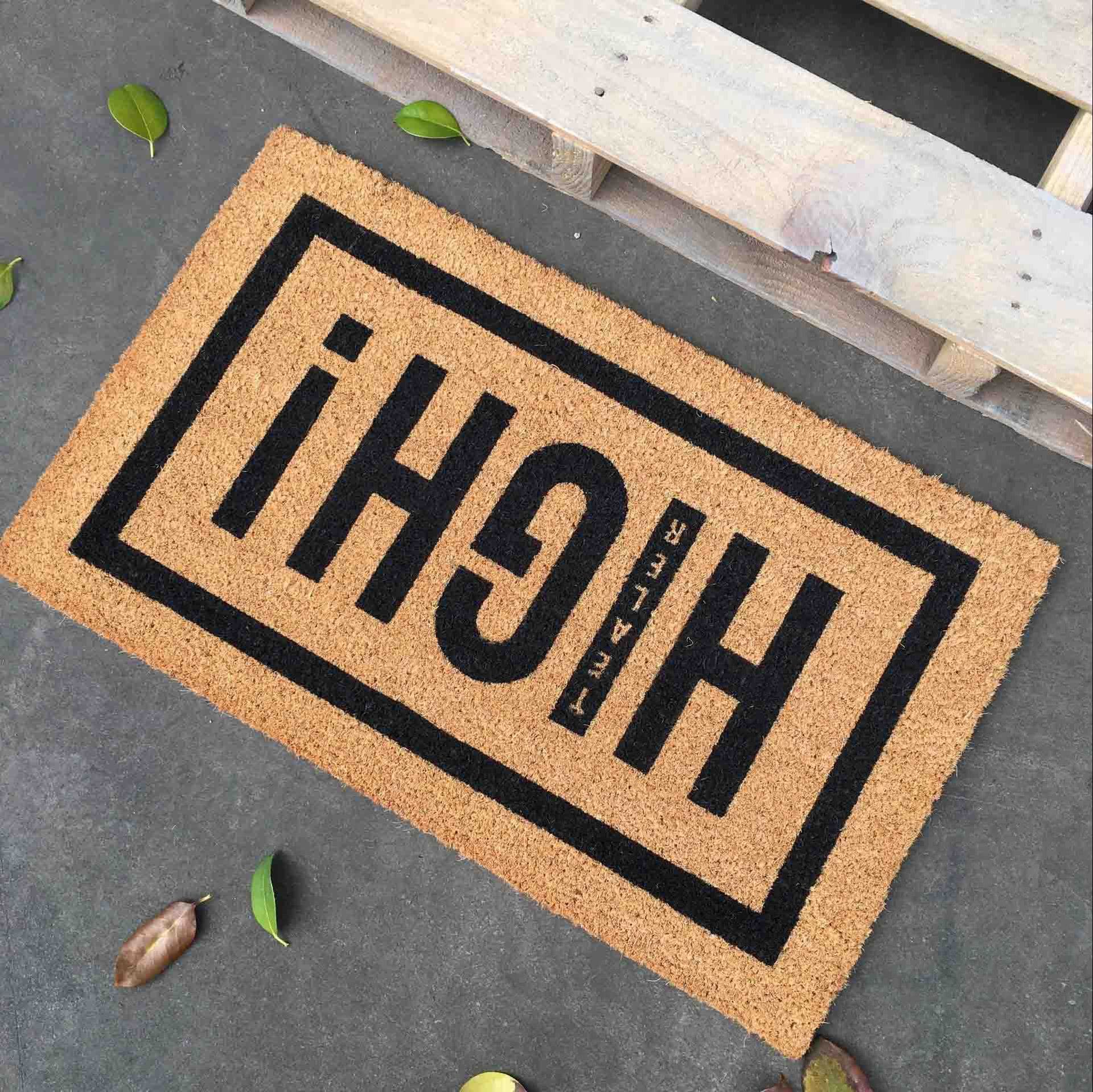 Natural Real Coconut Shredded Coconut Tree Coconut Palm Hair Coconut Shell Fiber Palm Coconut Palm Silk Entry Entrance Carpet Door Mat Floor Mat