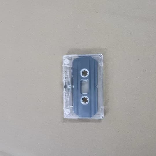 Recording outer box, tape box, empty recording box, audio tape, tape shell, note box, calendar box