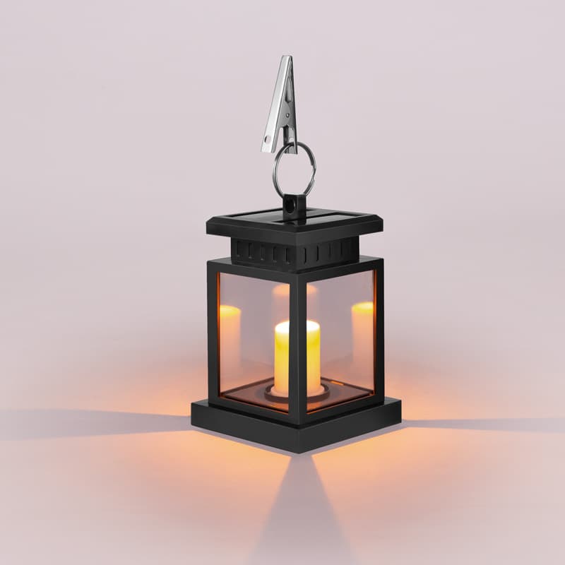 Solar Light for Home Outdoor Garden Decoration Courtyard Lamp Retro Ambience LED Candle Hanging Light Outdoor Waterproof