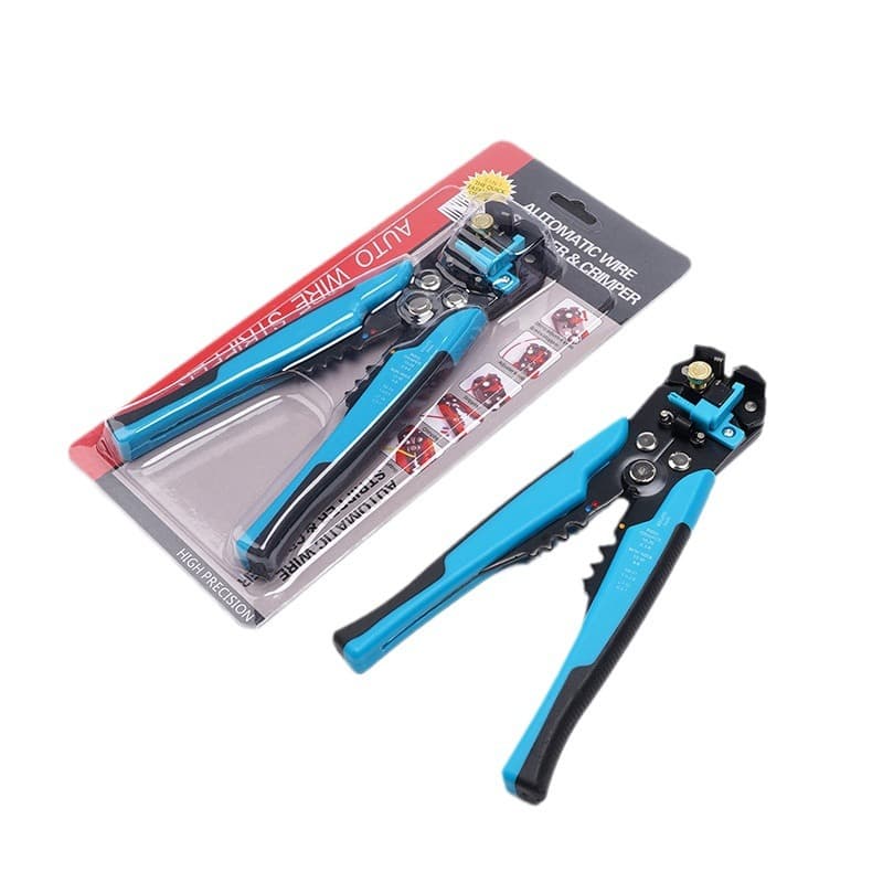 Multifunctional Automatic Wire Stripping Pliers Electrician Pliers Wire Pulling Pressing Stripping Tool