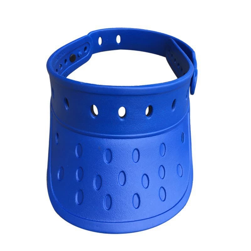 Foam EVA Injection Molded Fashion Sun Visor Open-Top Hat Beach Hat Motorcycle Hat Bath Shampoo Hat Source Factory