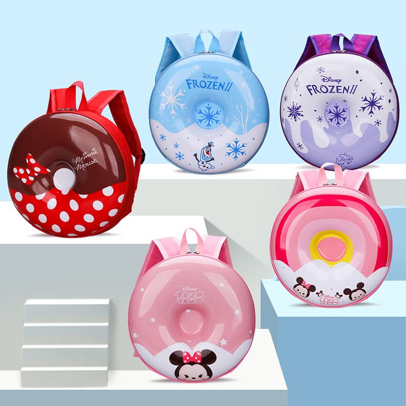 Girls Toddler Anti-Lost Small Backpack Children's Double Shoulder Bag 5 Years Old Fashion Princess Backpack Kindergarten Little Girl