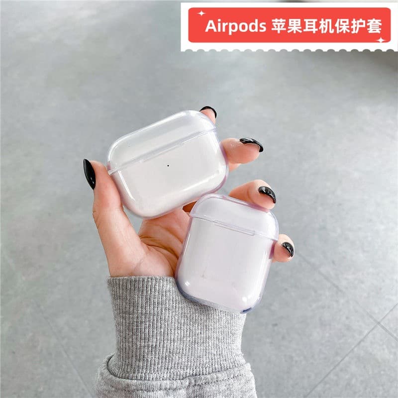 Apple Earphone Case Transparent Pro 2 Compatible with AirPods 4 Bluetooth Earphone Protective Case 5 Materials 3rd Generation TPU Soft Shell
