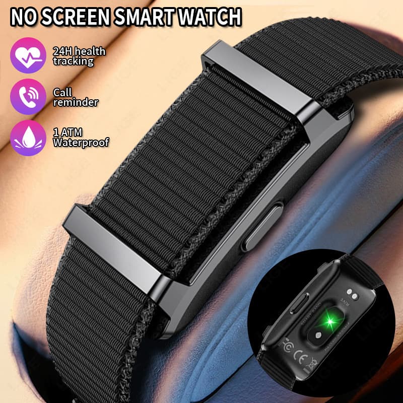 Cross-border Wholesale Y25 No-Screen Smart Bracelet Heart Rate Women's Health Remote Camera Shutter Men's Sports Watch