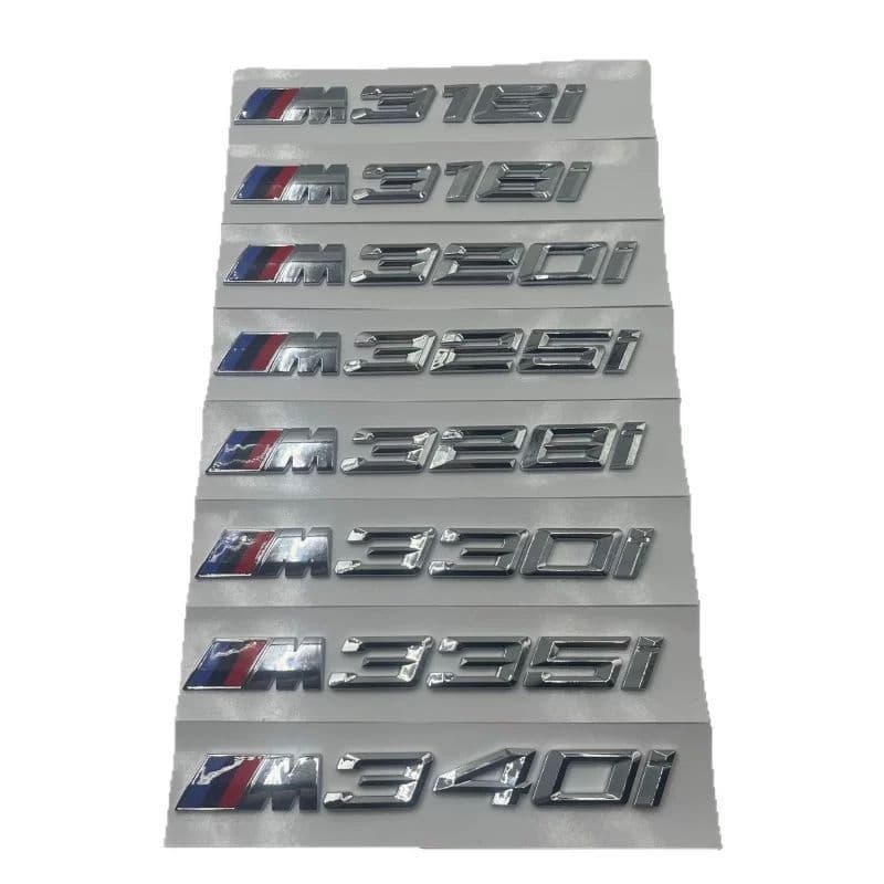 For BMW M320i M325i M328i M330i M335i Emblem Rear Badge Fender Side Badge