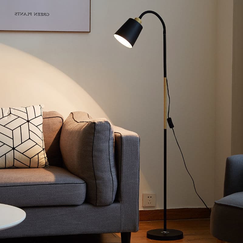 Floor lamp for living room bedroom study, LED minimalist modern adjustable remote control reading floor lamp, wholesale available