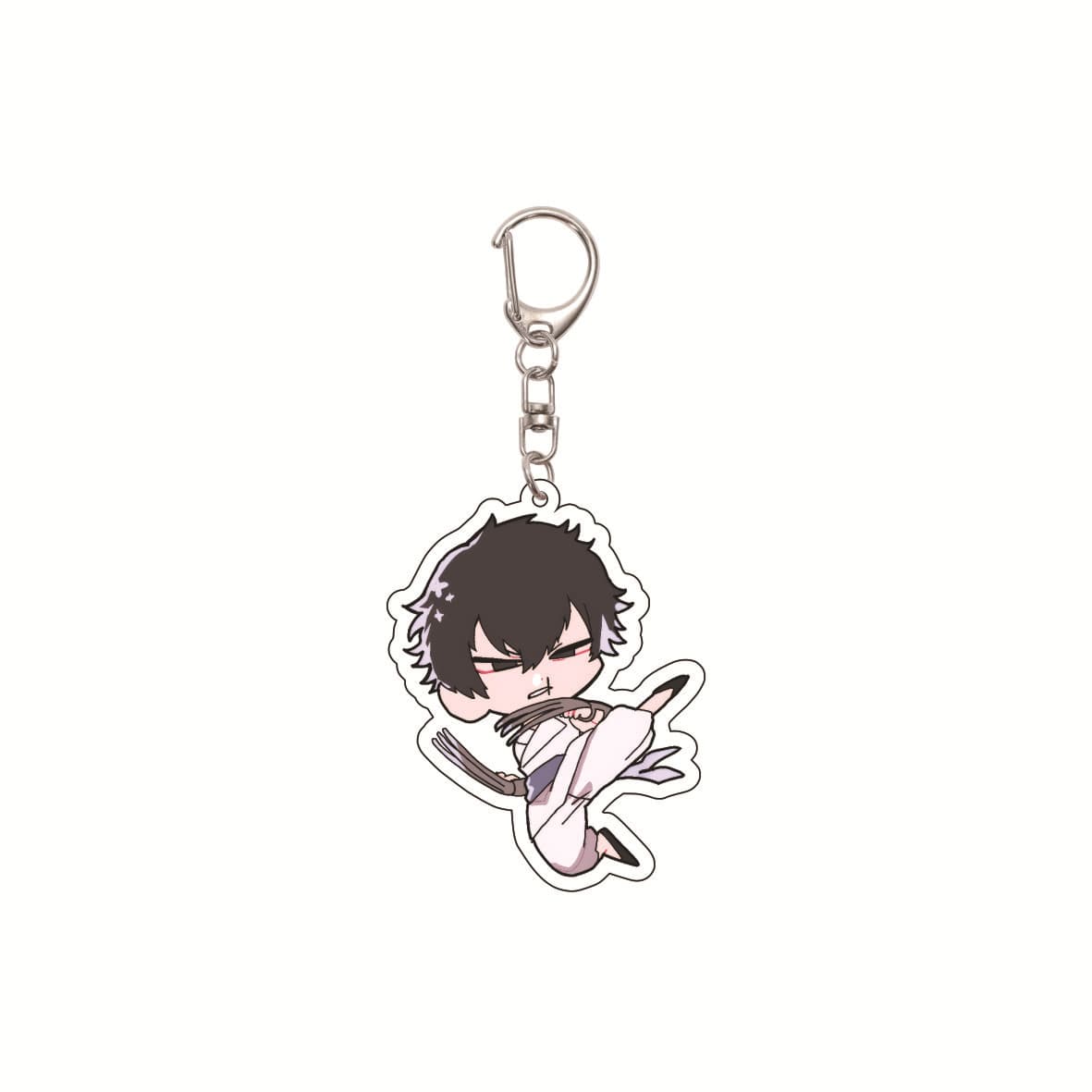 【BLEACH】Q Version 5.5CM Acrylic Keychain Pendant - Ichigo Kurosaki, Rukia Kuchiki