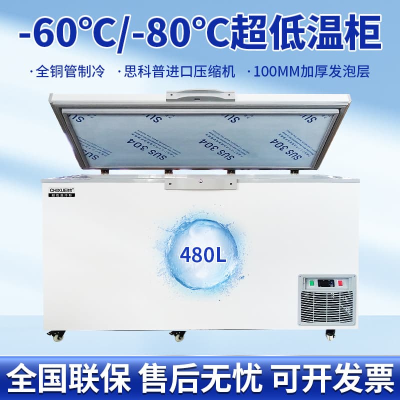 Chixue 480L Household Dual-Use Freezing Small Refrigerator Freezer Large Capacity Commercial Refrigeration Freezer Spot Wholesale