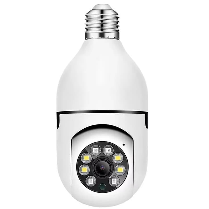 360 degree light bulb E27 surveillance camera remote monitor home installation-free night vision indoor surveillance camera