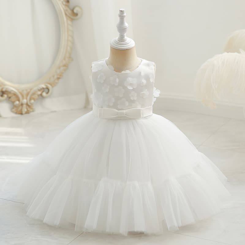 Princess Dress Children's Birthday Girl Baby Dress Lace Skirt Toddler Girl Wedding Dress Evening Gown Kids Clothing