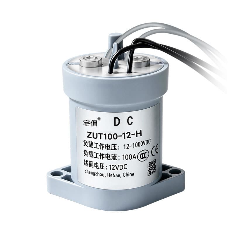 Source factory 100A high voltage DC contactor energy storage BMS charging pile dedicated with pre-charge 3C CE certification