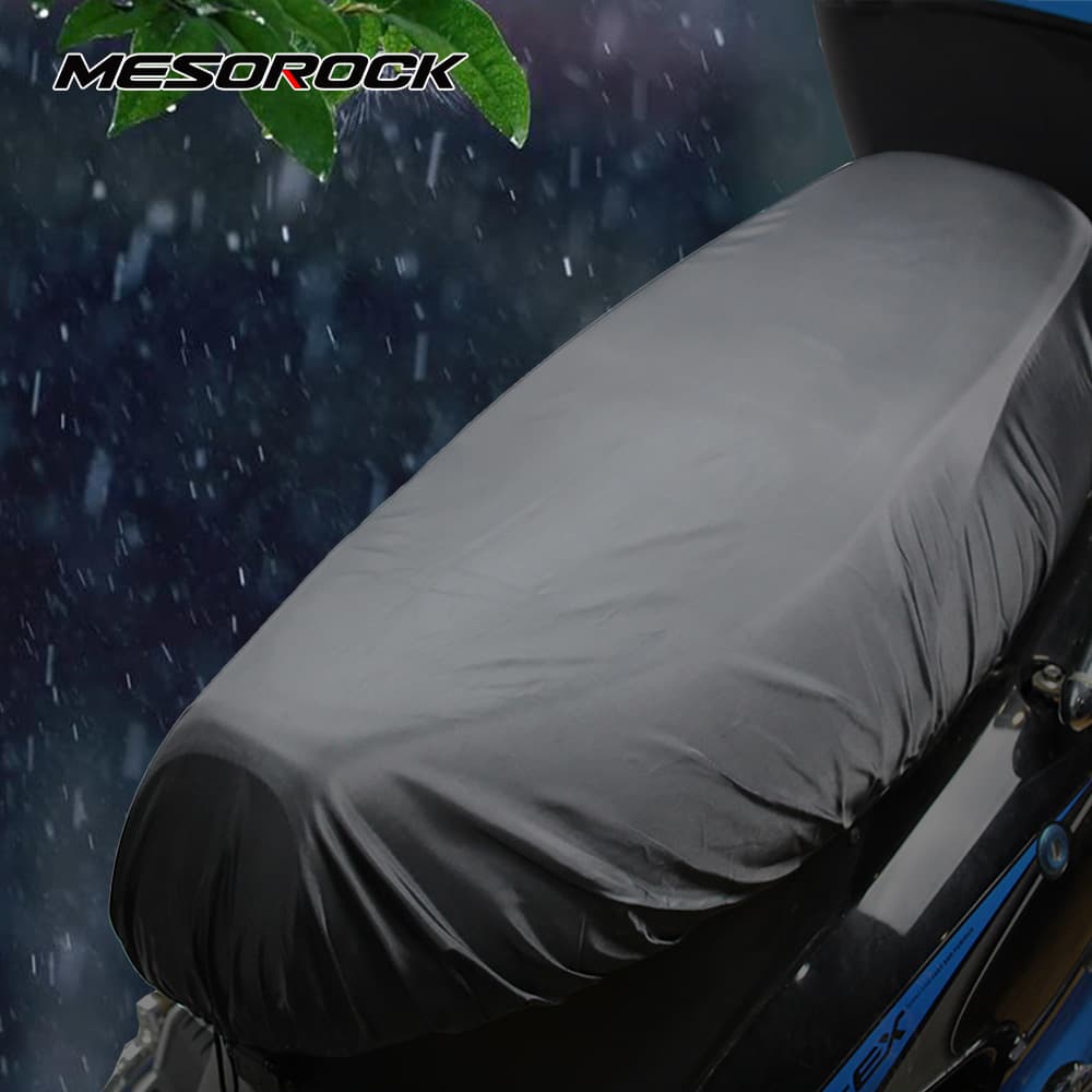 Electric Motorcycle Seat Cover Waterproof Sunproof Oxford Cloth Lightweight Durable Large Electric Scooter Cushion Rain Cover