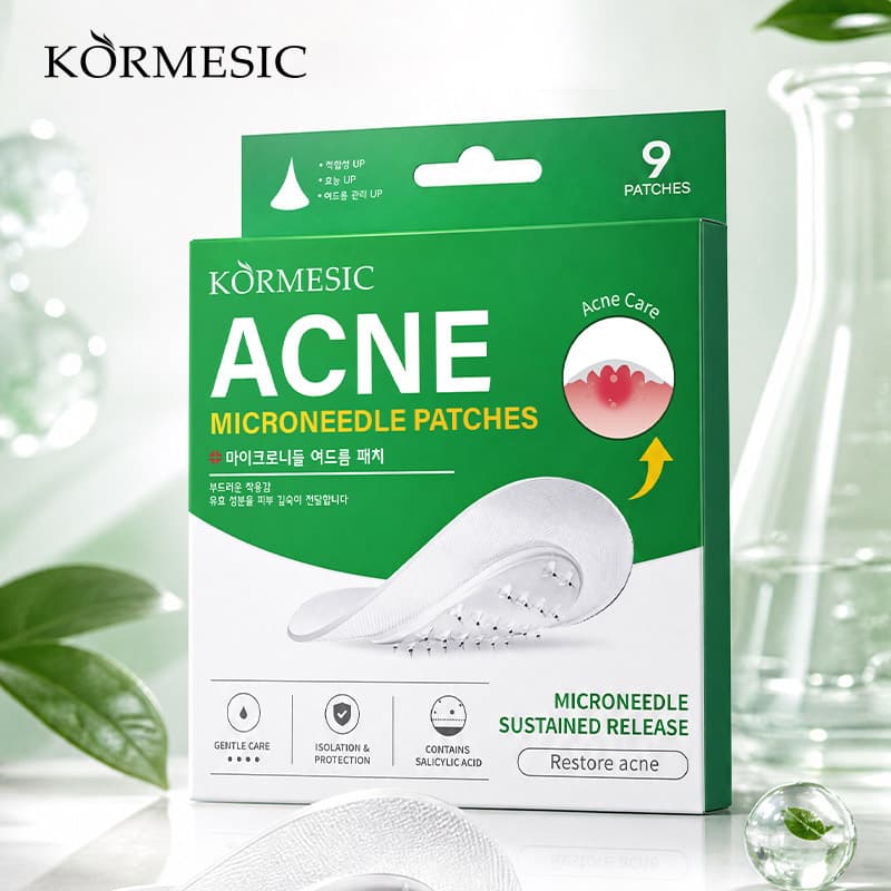 Cross-border Hot Seller KORMESIC Microneedle Pimple Patch Skincare Product Foreign Trade Source Factory Direct Stock