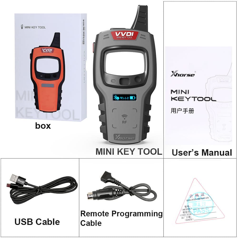 Xhorse VVDI Mini Key Tool Remote Key Programmer IOS Android Global