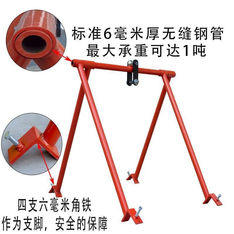 Truck trailer transmission hanger, large vehicle engine gearbox support tool, automotive repair tool