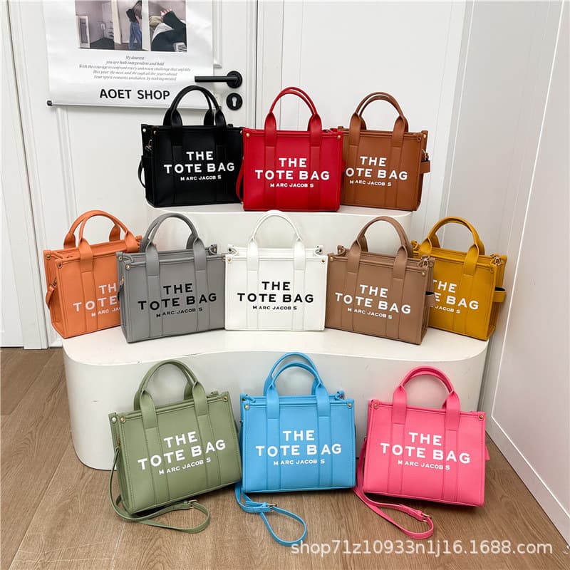 2026 cross-border tote bag stiff three-dimensional simple handbag large capacity commuting high-end single shoulder crossbody bag