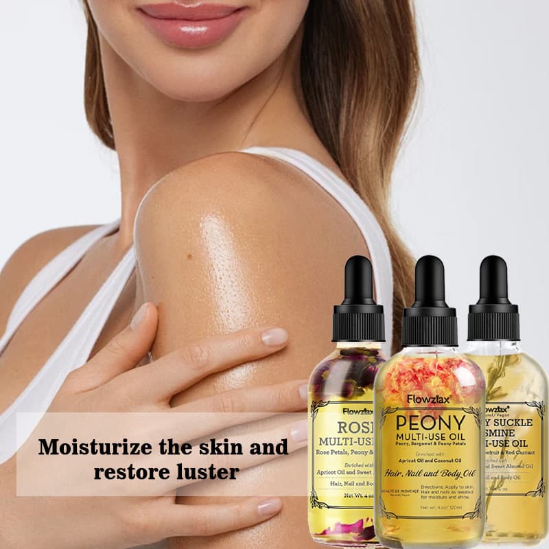 Cross-border TK Rose Essential Oil Massage Spa Body Massage Essence Moisturizing Scraping Heating Compound for Men and Women
