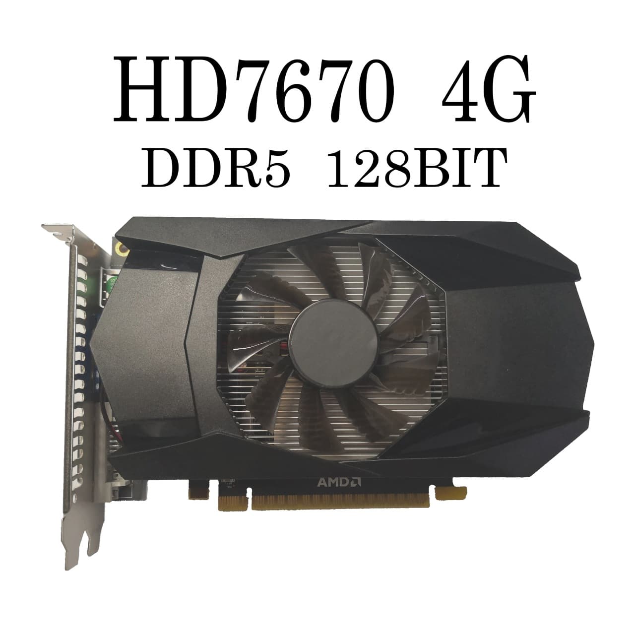 Brand New HD7670 Computer Dedicated HD Graphics Card E-commerce Assembly Foreign Trade All-in-One Gaming Cross-Border