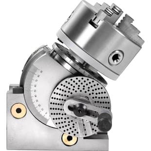 BS 6-inch 8-inch 10-inch Vertical and Horizontal Simple Dividing Head Universal Dividing Head Milling Machine Simple Quick Rotation Dividing