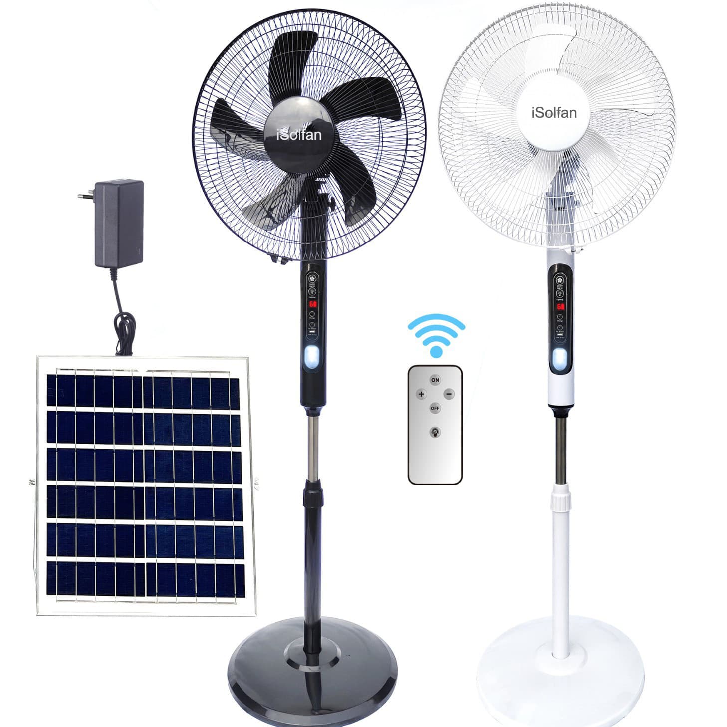 Factory Direct Hot Selling in Southeast Asia 16 inch Electric Motor Cooling Solar Fan