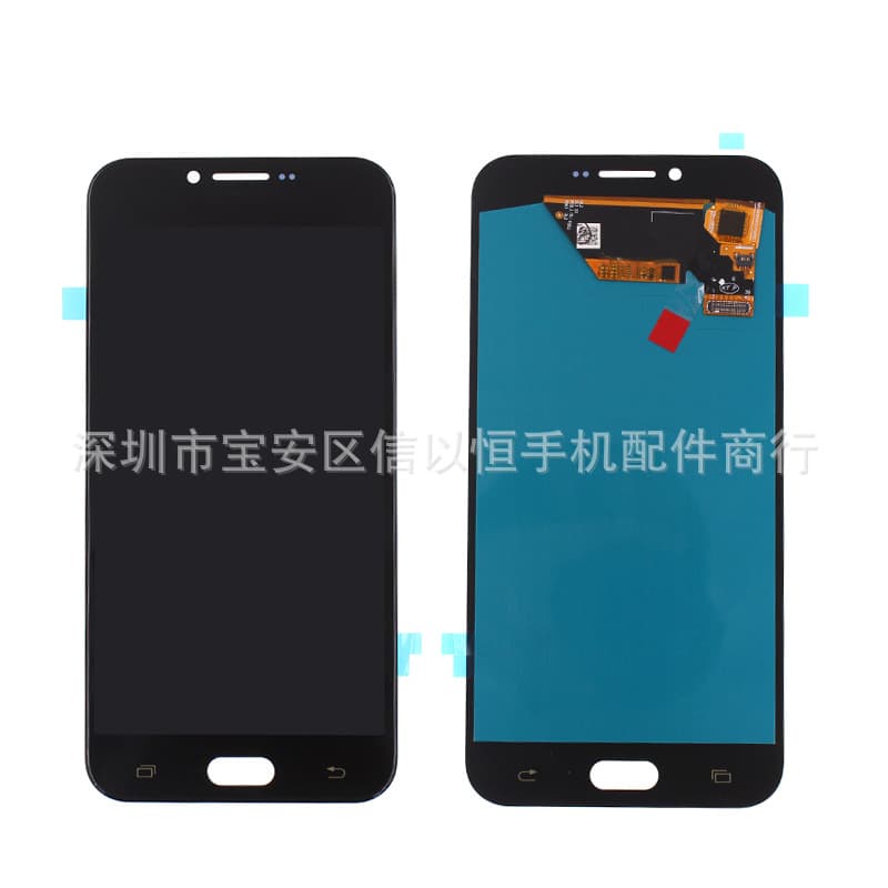 Suitable for Samsung A710 A720 A810 A7 2017 A8 2016 mobile phone screen assembly OLED internal and external screens
