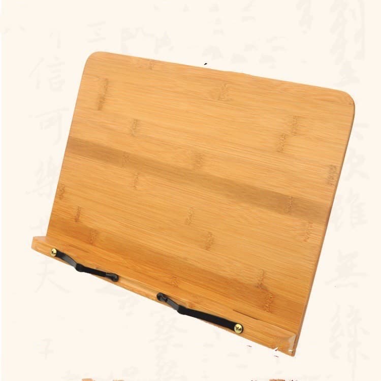 Bamboo Hollow Copybook Rack Brush Copybook Rack Calligraphy Reading Rack Bamboo Reading Rack Reading Bookshelf Wholesale