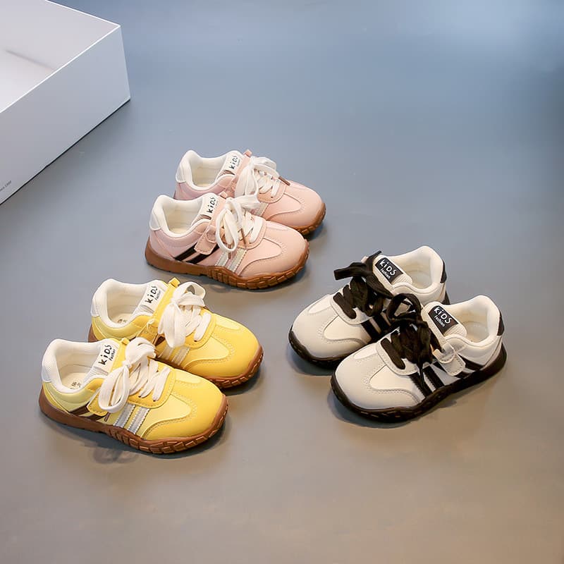 Girls Breathable Board Shoes 2025 Summer New German Training Shoes Children Casual Sports Shoes Boys Soft Sole Agassi Shoes