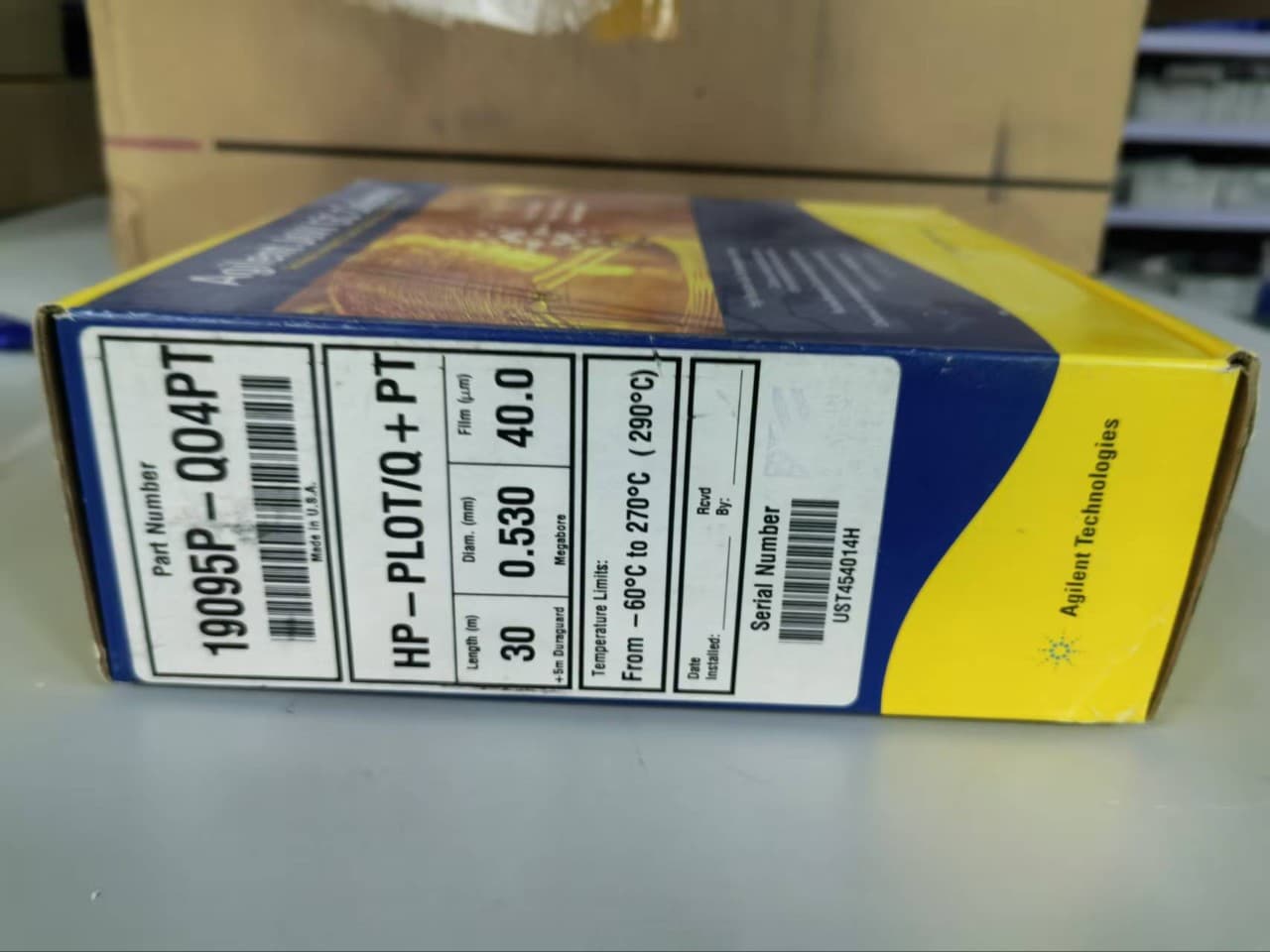 Agilent Gas Chromatography Column, Used