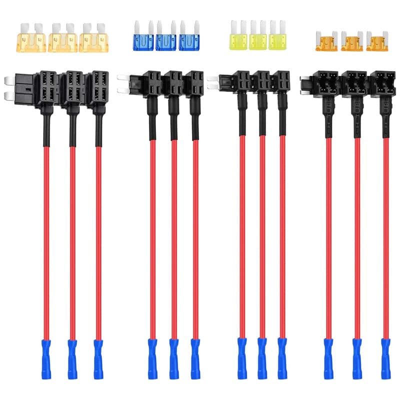Cross-border Hot-Selling 12-Piece Set of Medium Small MINI ATC/MINI Car Fuse Box
