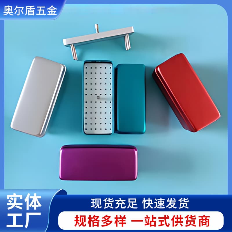 72-Hole Aluminum Alloy Sterilization Box for Root Canal Files, Reamers, Burs, Gutta-Percha Points, Dental Sterilization Box