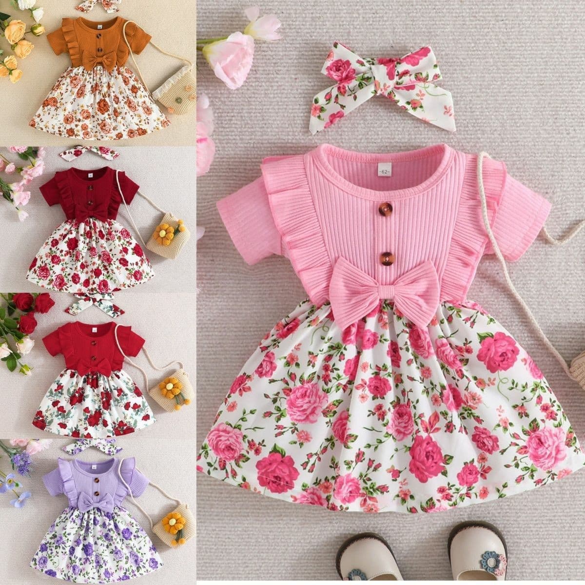 Shein Baby birthday party dress, children's dress wholesale