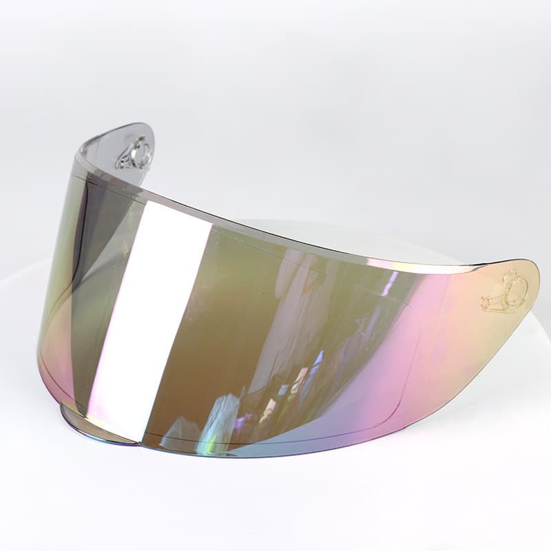 Motorcycle Large Lens Black Tea Silver Coated Colorful Motorcycle Helmet Accessory Riding Unisex Night Vision Translucent