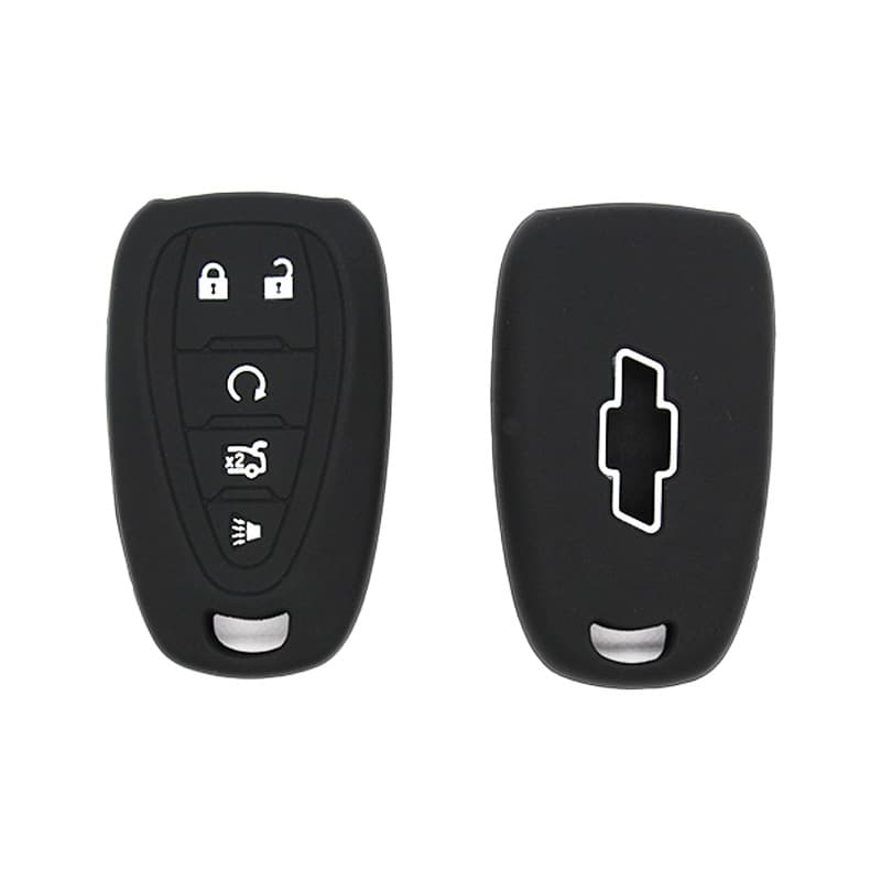 Suitable for Chevrolet Cruze Equinox smart 5-key silicone key cover anti-fall and wear-resistant key cover