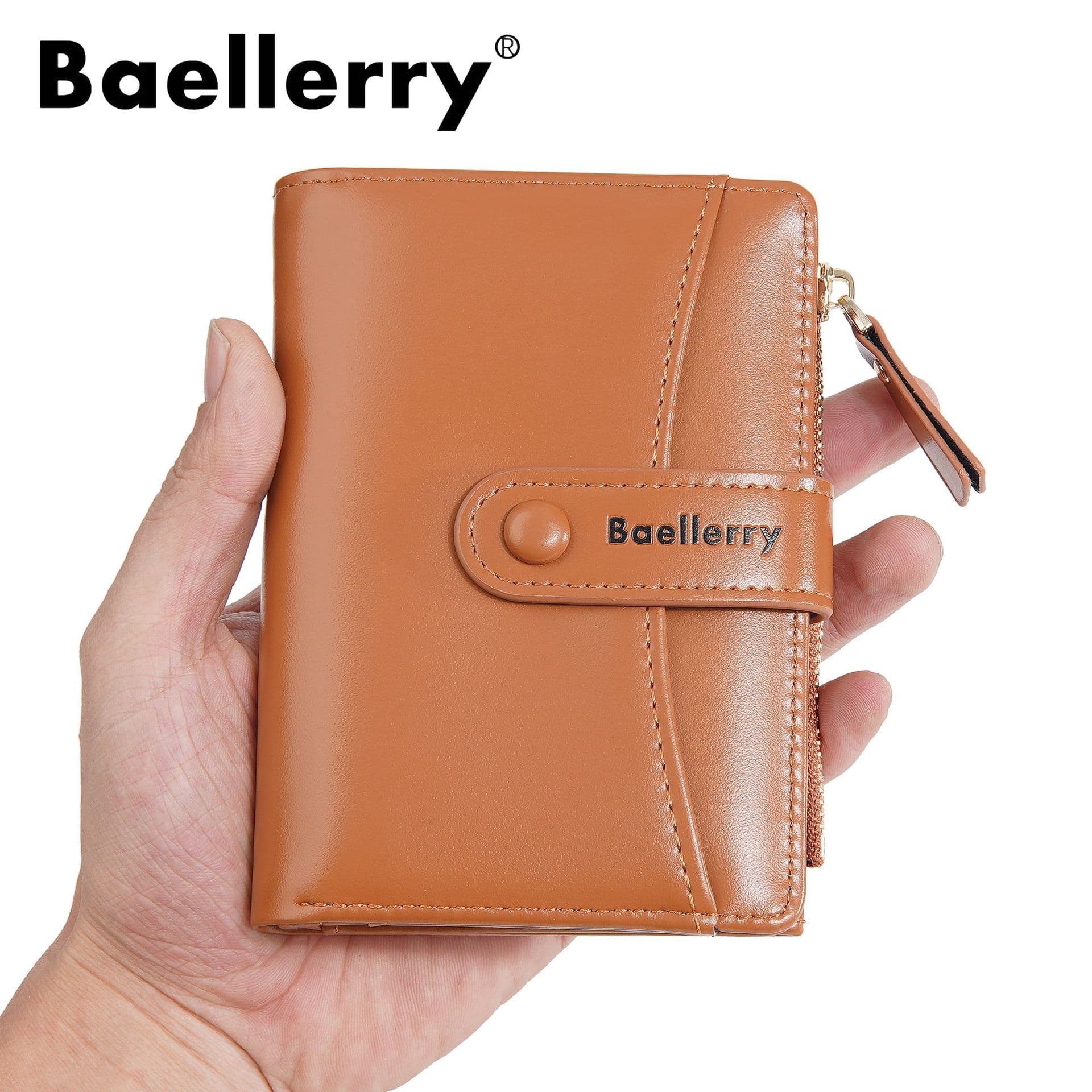 Women's Wallet High-Appearance Ladies' Premium Student Short Coin Purse Fashion Card Holder Wallet with Logo Printing