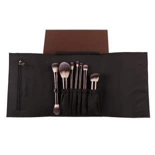 HG7-Piece Makeup Brush Set Dual-Ended Powder Blush Foundation Eyeshadow Concealer Blending Brushes Beauty Tools