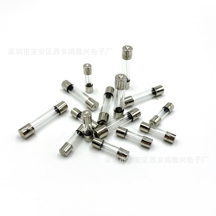Glass fuse tubes 5*20/6*30 250V 0.5 1 2 3 4 5 6 10 12A fuse cutouts.