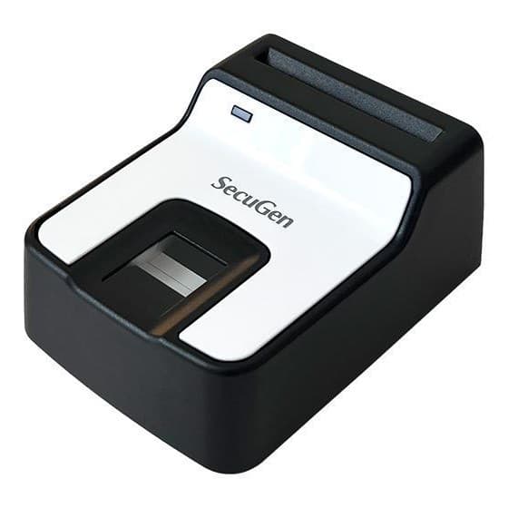 Original imported SecuGen Hamster Pro DUO SC fingerprint scanner with built-in card reader module