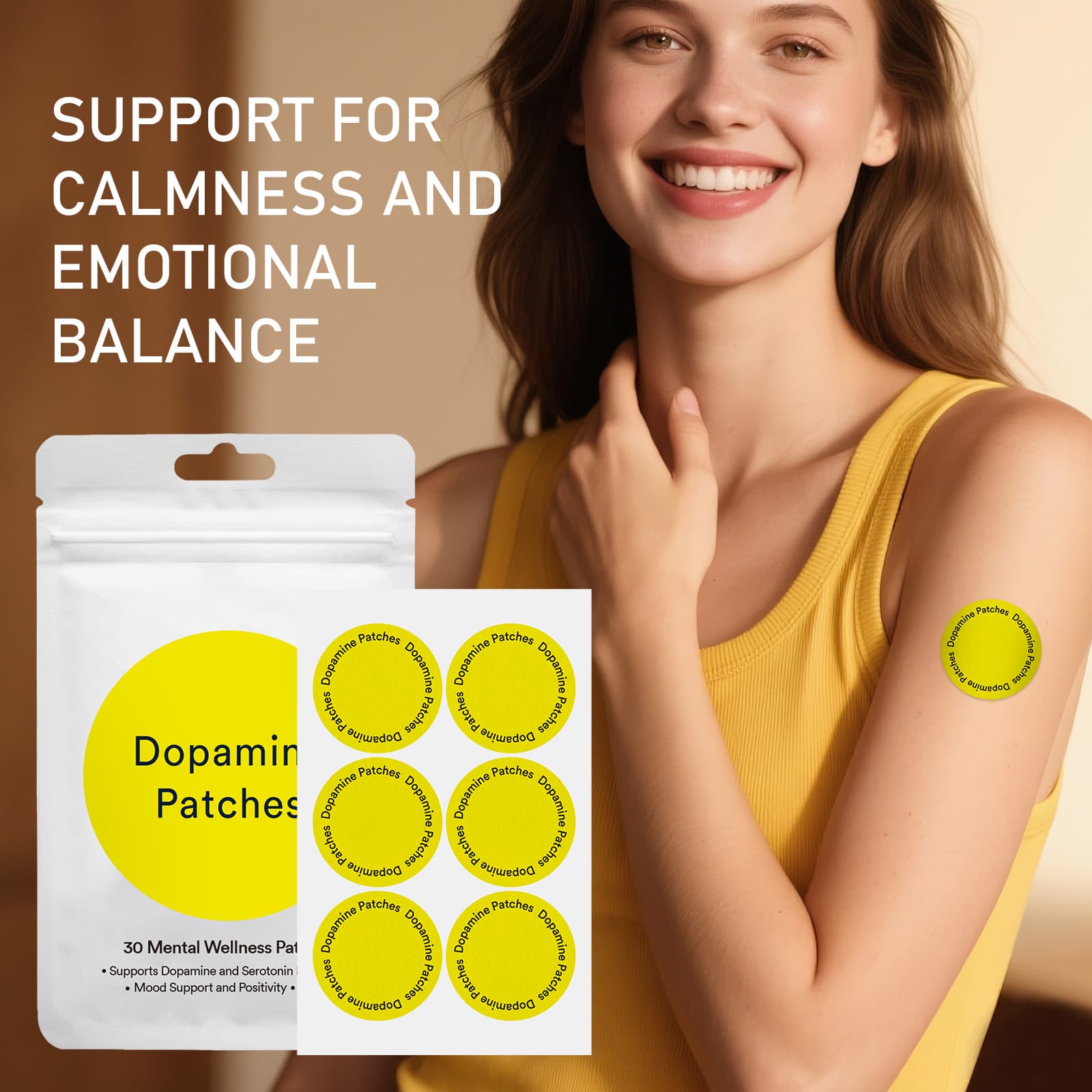 Cross-border same body contour care patches gentle penetration deep elasticity lightweight figure firming curve GLP patches