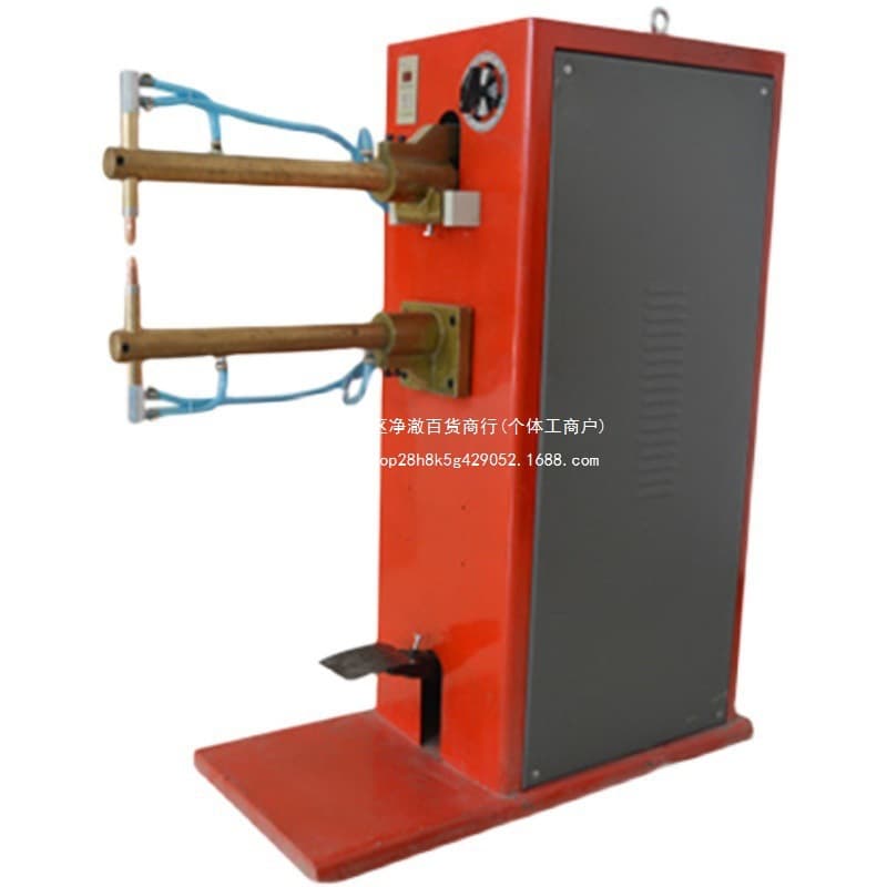Small Foot Pedal Resistance Spot Welder for Stainless Steel and Galvanized Steel Sheet, Mesh Welding Machine, Pneumatic High Power Welder