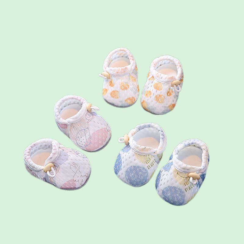 Baby Summer Mesh Sandals, Breathable and Lightweight Walking Shoes, Cute Baby Shoes, Anti-Off, Soft, Non-Slip, for Outdoor Wear