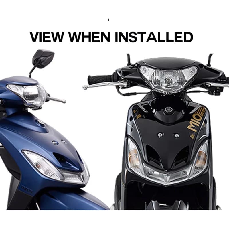 Motorcycle Parts Headlight Glass Headlight Protection Cover Shell for Yamaha Mio Smiley Sporty