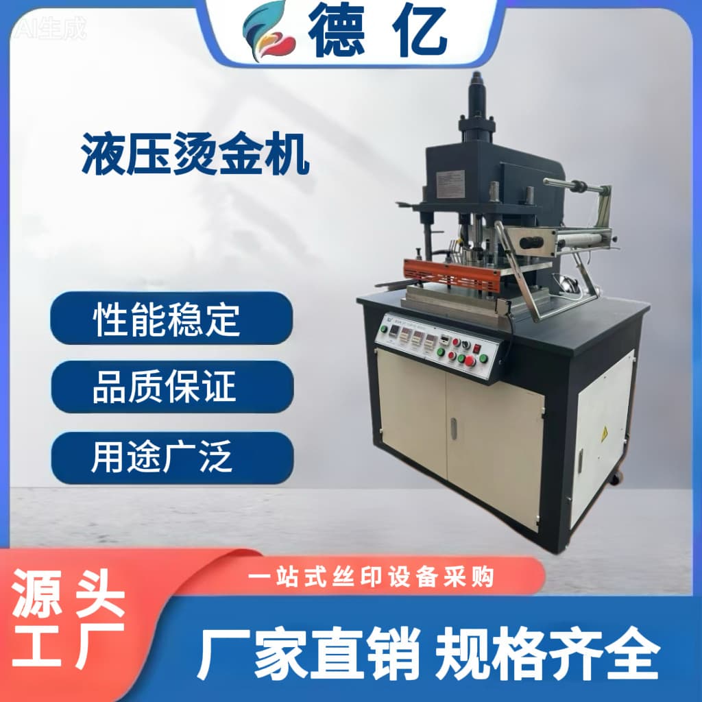 Factory direct sales of 300 flat hydraulic hot stamping machine, oil pressure branding machine, wood hot stamping machine, and creasing machine.