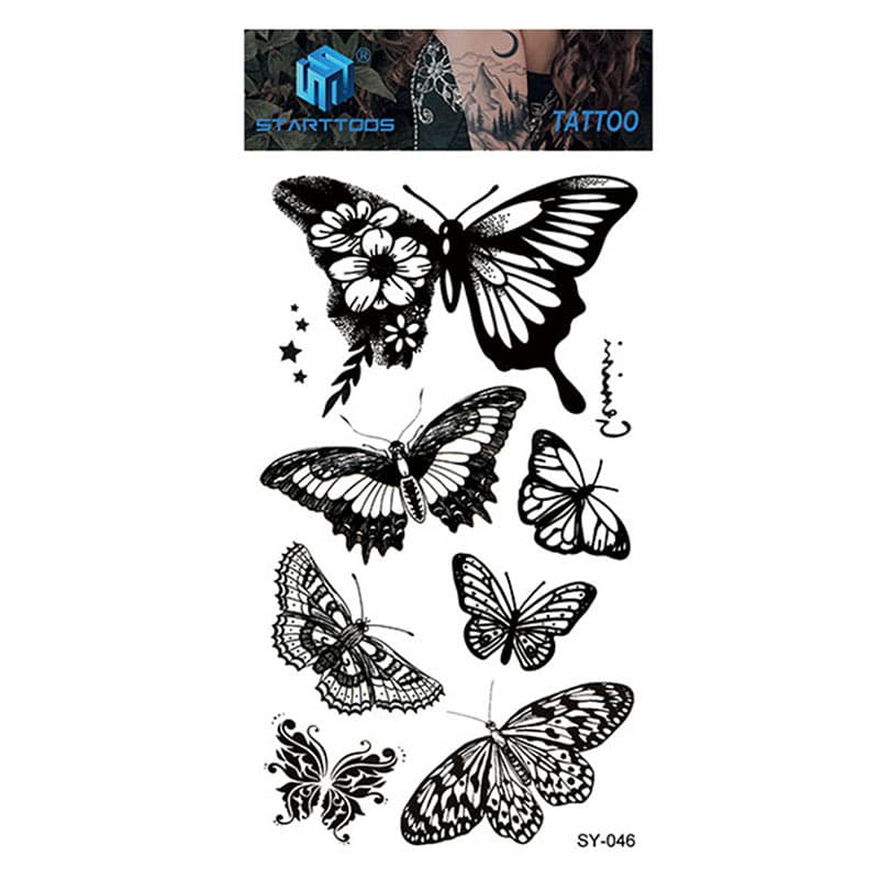 Cross-border Original Tattoo Stickers Aesthetic Personalized Temporary Tattoo Stickers New Waterproof Tattoo Stickers Wholesale