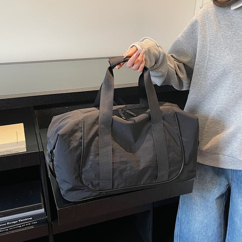 Large Capacity Travel Bag Men Women Gym Bag Wet Dry Separation Handheld Luggage Foldable Storage Bag