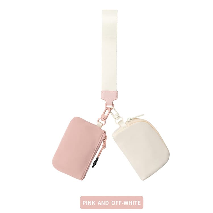 Lulu-style Wristlet Bag Waterproof Nylon Fashion Lulu Bag Card Holder Mini Coin Purse Portable Women's Wrist Bag