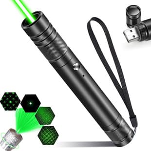 Laser Pointer Green Light Super Bright Long Range High Power Laser Flashlight Driving School Teaching Stick