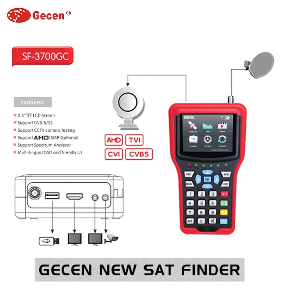 New Digital Satellite Finder AHD Satellite Finder