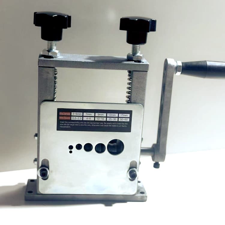 Wire Hand-crank Wire Stripping Machine Multi-hole Wire Stripping Machine Pistol Drill Wire Stripping Machine Cable Wire Peeling and Skin Removal